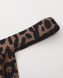 Leopard Splice Thong - product view 9