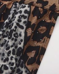 Leopard Splice Thong - product view 10