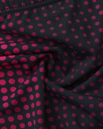 BSZN Gradient Dot Brief — Pink patterned fabric detail.