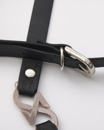 Lambskin Cross Body Belt - product view 11