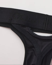 BSZN Snug Pouch Cutout Thong, alternate product view 3