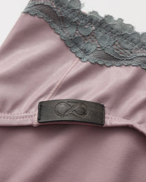 BSZN Faux-Leather Lace-Trim Brief, alternate product view 9