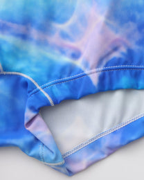 BSZN Neon Shadow Square-Cut Swim Trunk, supportive lining and seam detail