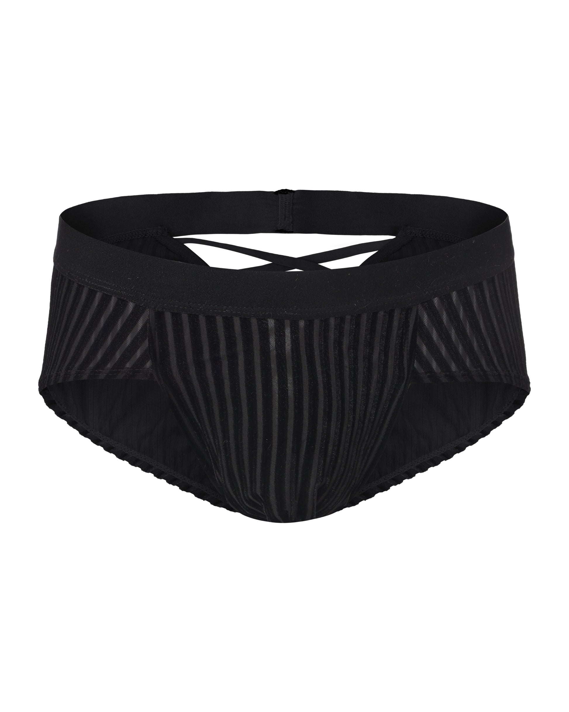 Interwoven Cutout Brief - product view 1