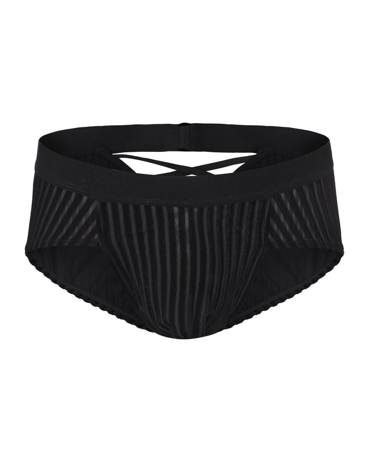 Interwoven Cutout Brief - product view 1