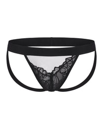 Layered Lace Double-Strap Thong - product view 1