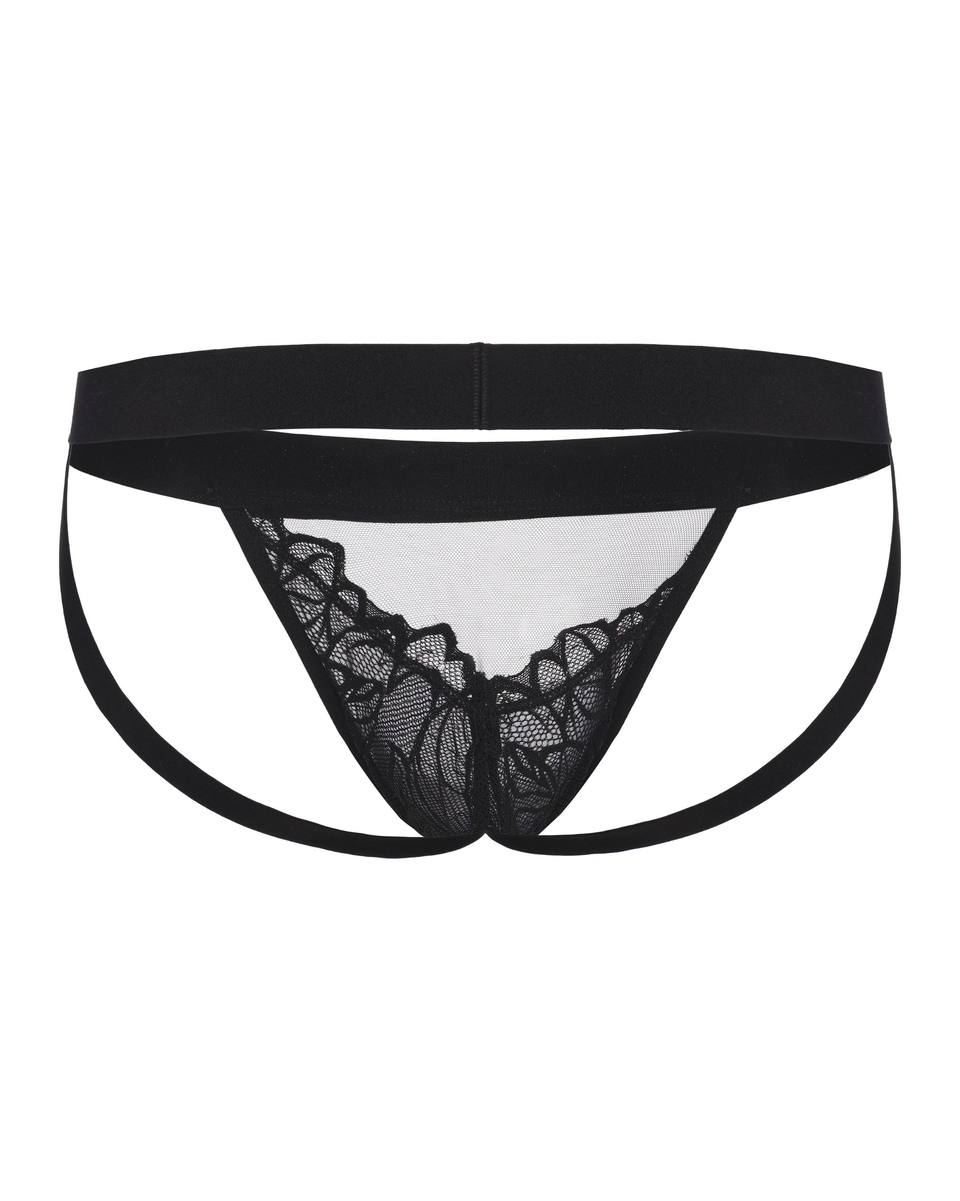 Layered Lace Double-Strap Thong - product view 5