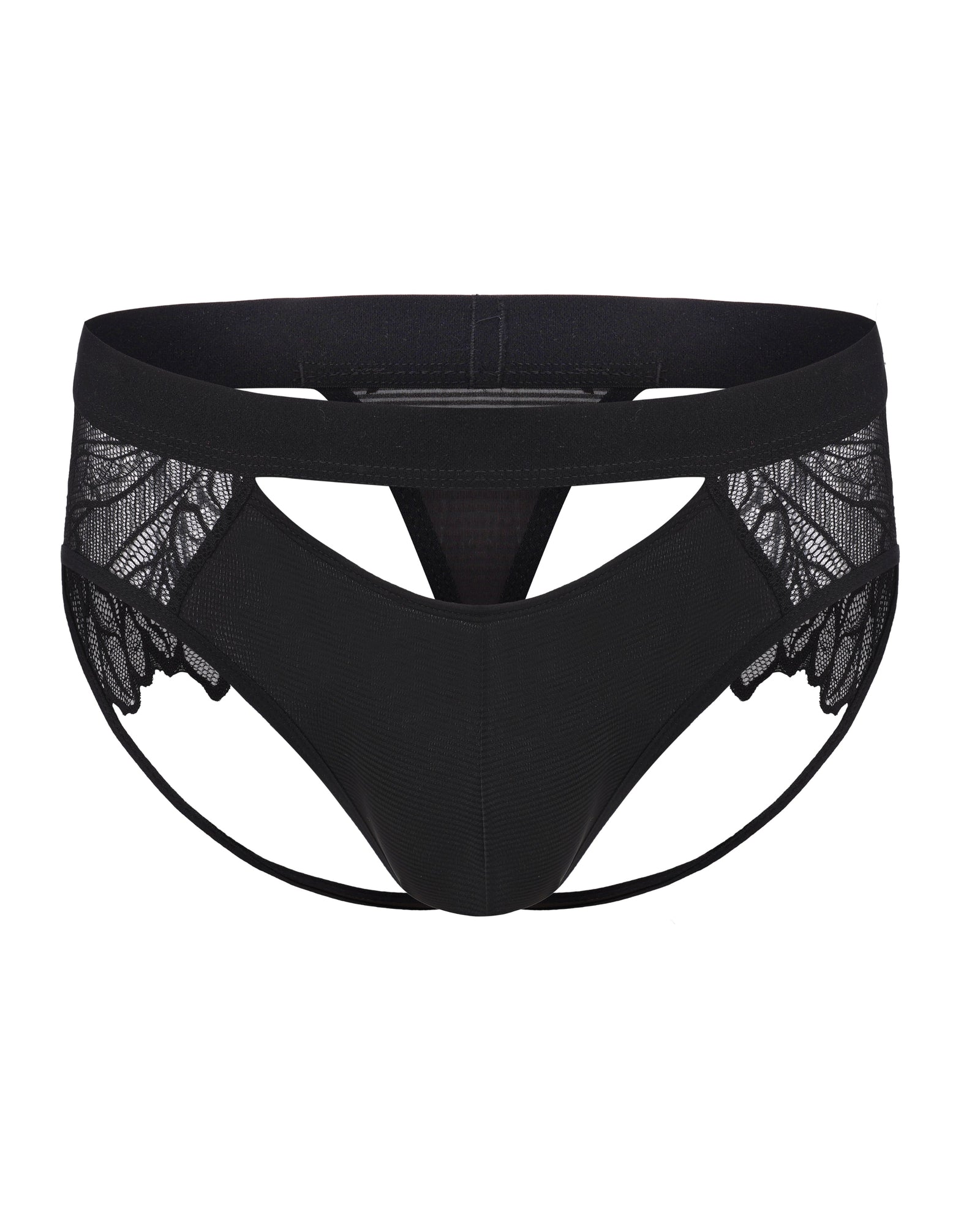 Cutout Panel Lace Brief - product view 1