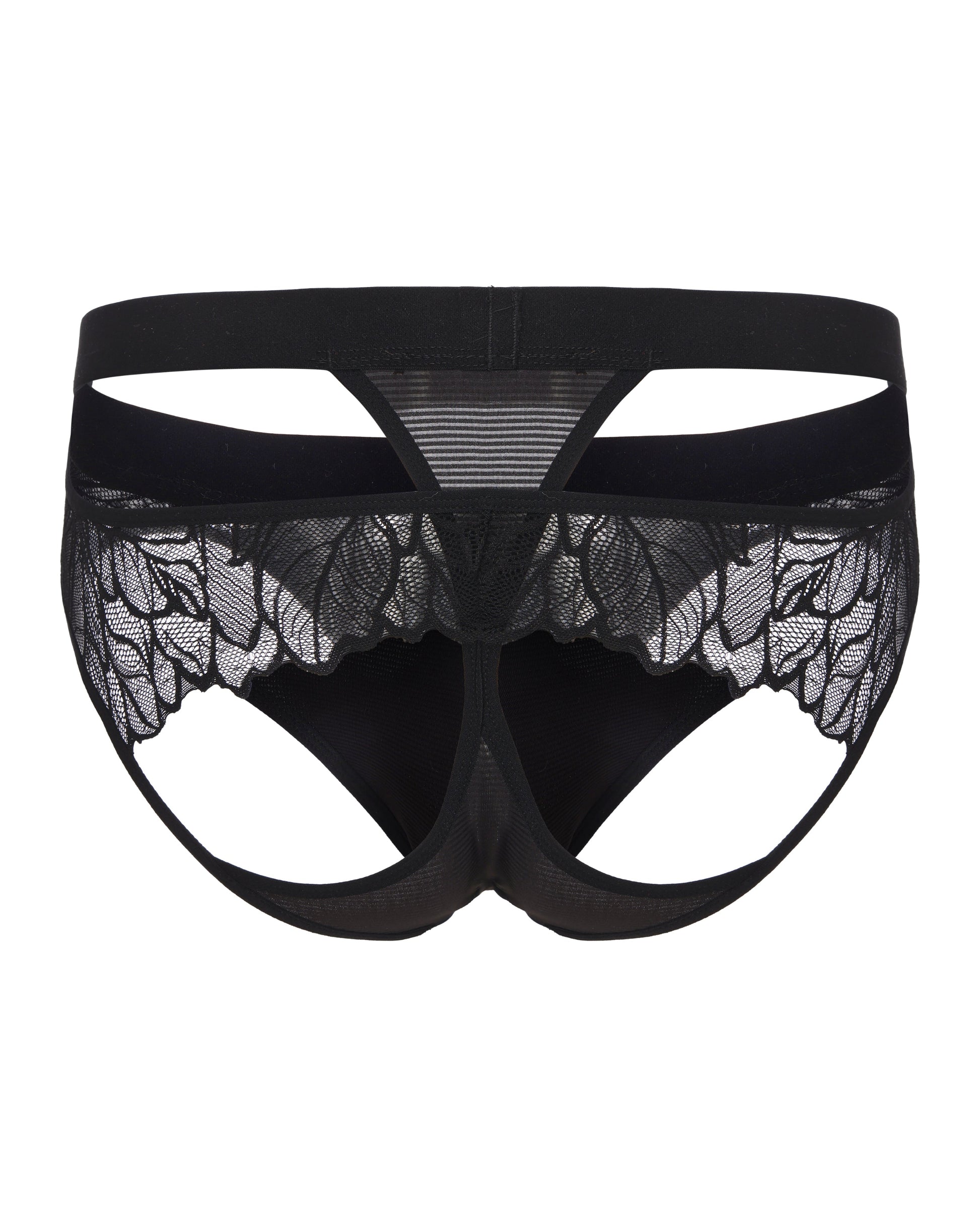 Cutout Panel Lace Brief - product view 6