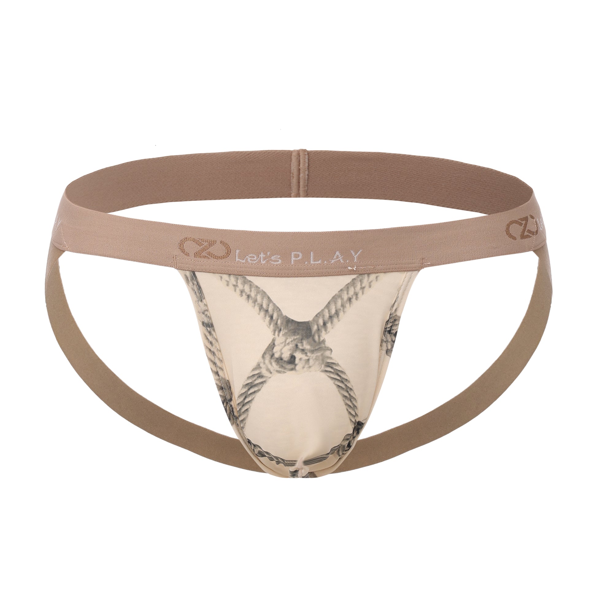 Bound Graphic Double-Strap Jockstrap - product view 1
