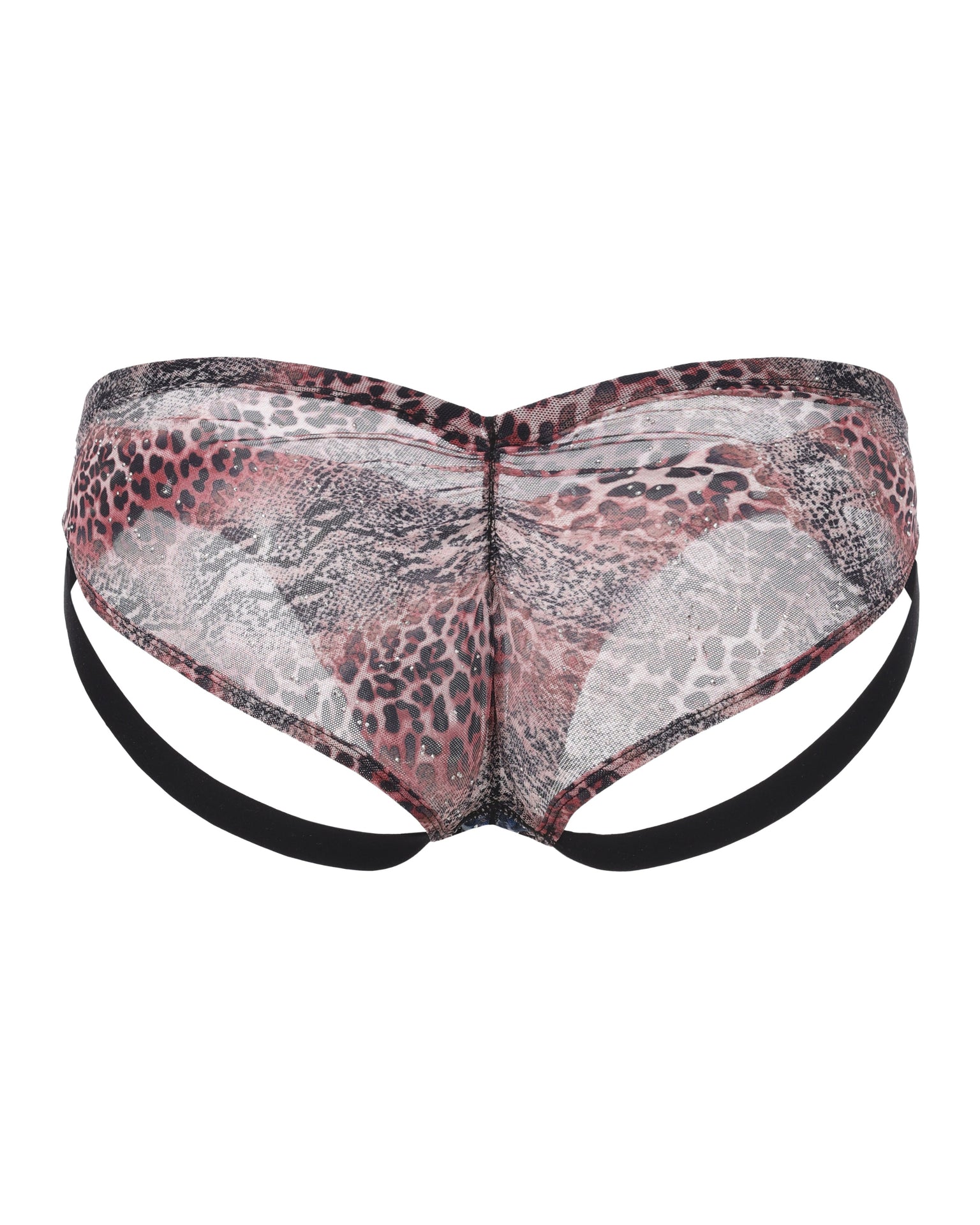 Leopard Splice Hybrid Jockstrap, alternate product view 2