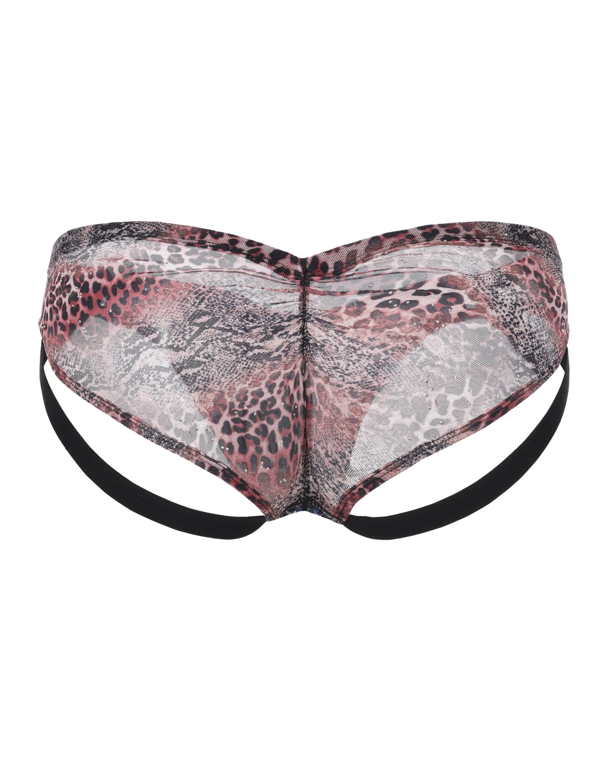Leopard Splice Hybrid Jockstrap, alternate product view 2