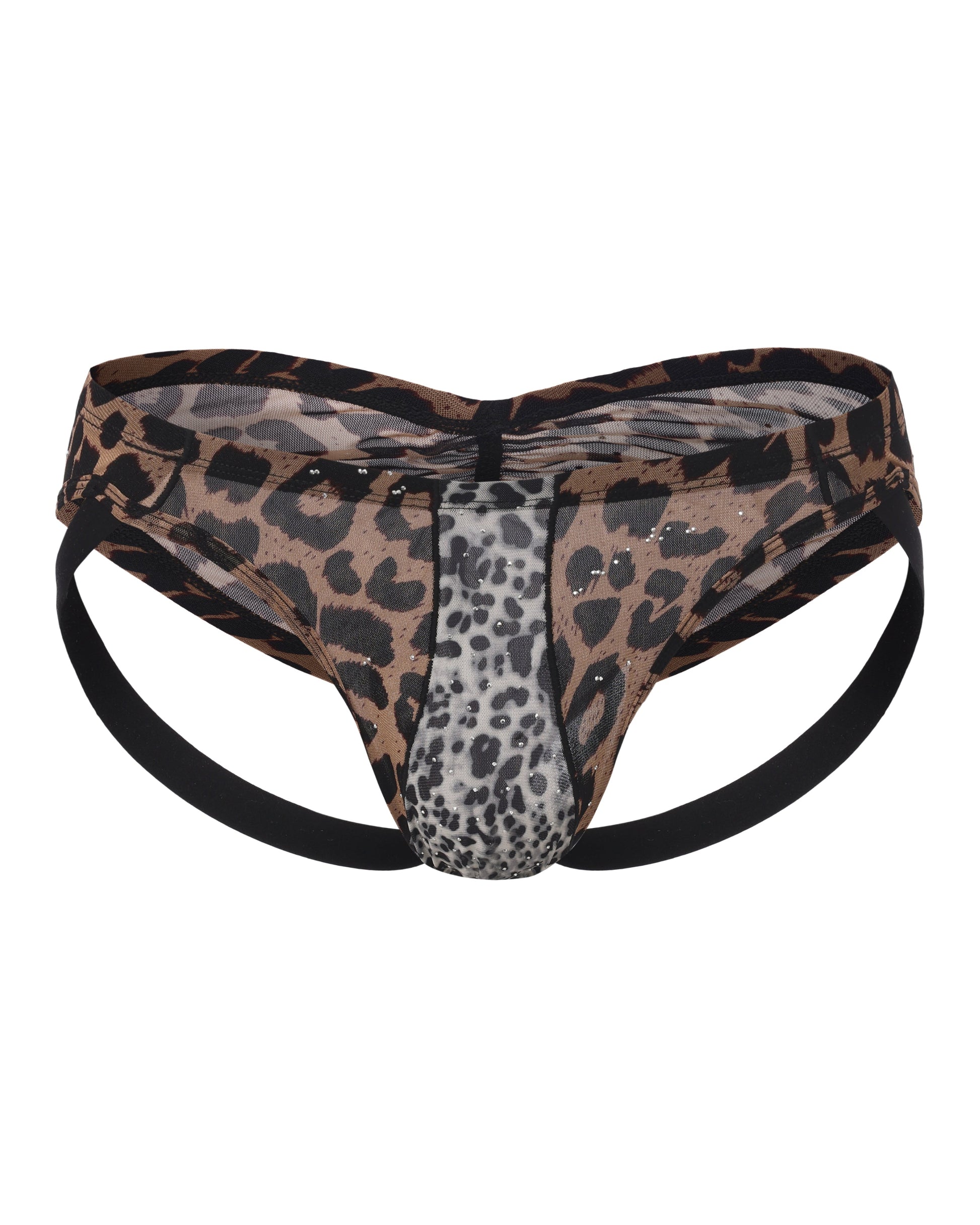 Leopard Splice Hybrid Jockstrap, alternate product view 3