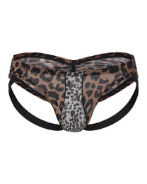 Leopard Splice Hybrid Jockstrap, alternate product view 3