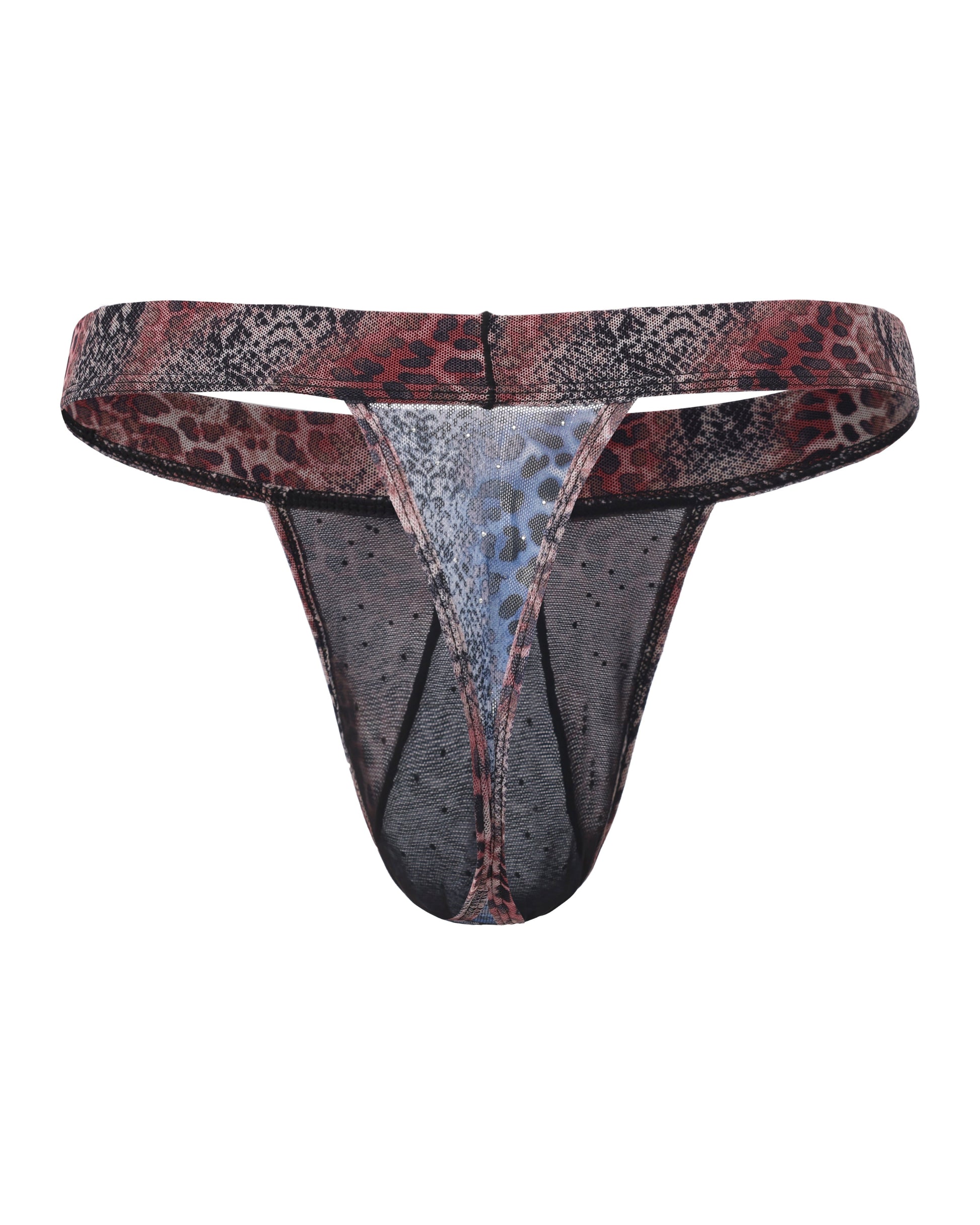 Leopard Splice Thong - product view 8