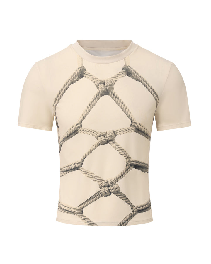 Bound Rope Graphic T-Shirt - product view 1