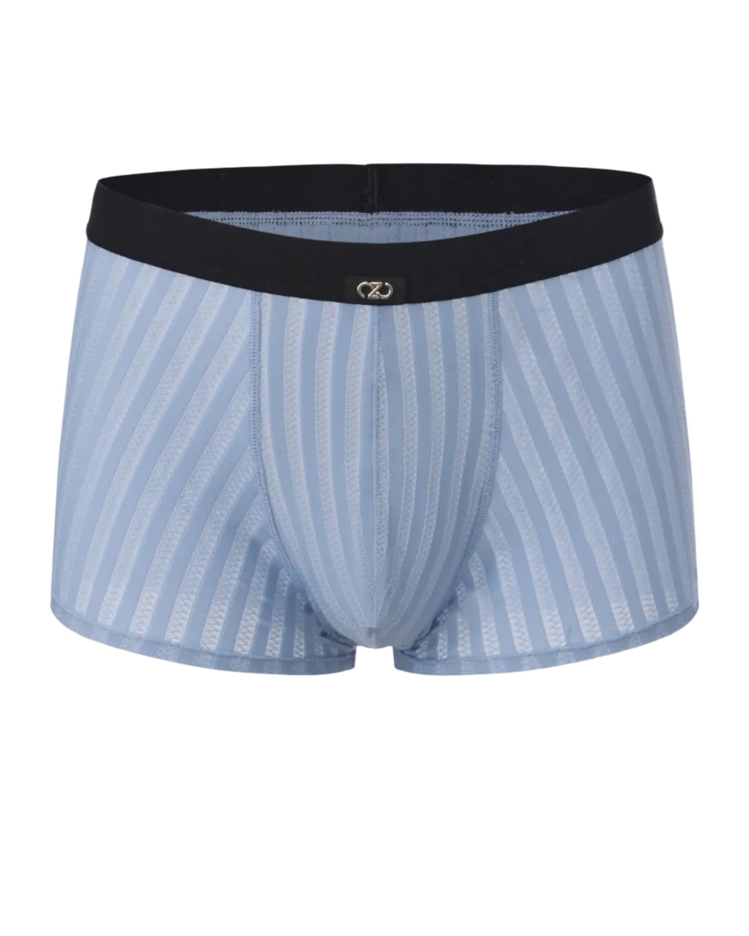 Bold Gentleman Trunk with semi-sheer vertical texture