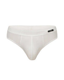 Heart Cutout Pinstripe Brief, alternate product view 3