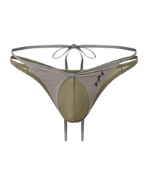 BSZN Heartlift Iridescent Pouch Thong, alternate product view 4