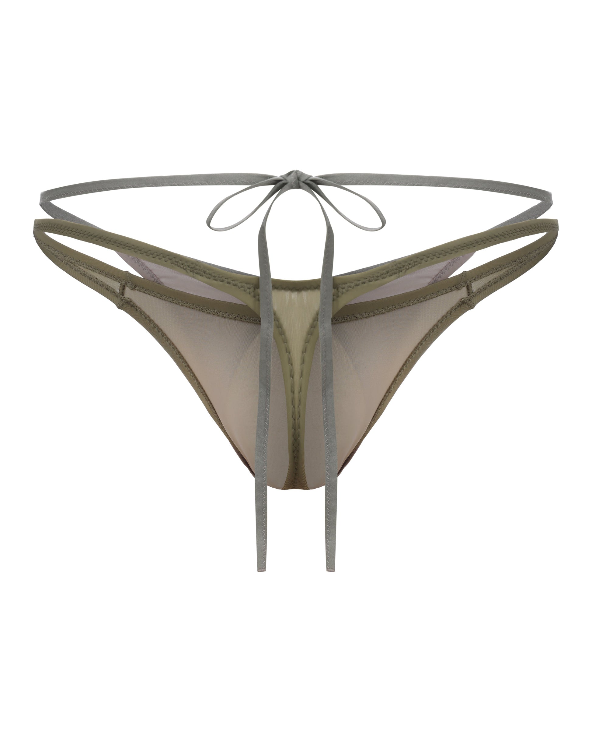 BSZN Heartlift Iridescent Pouch Thong, alternate product view 6