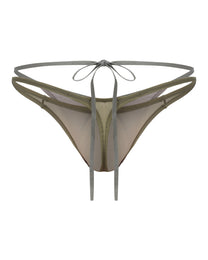 BSZN Heartlift Iridescent Pouch Thong, alternate product view 6