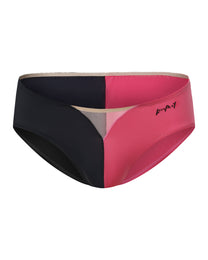 BSZN Redline Iridescent Colorblock Brief, front product view