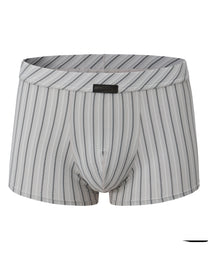 BSZN Two-Sided Player Stripe Boxer Jock, in gray, front product view