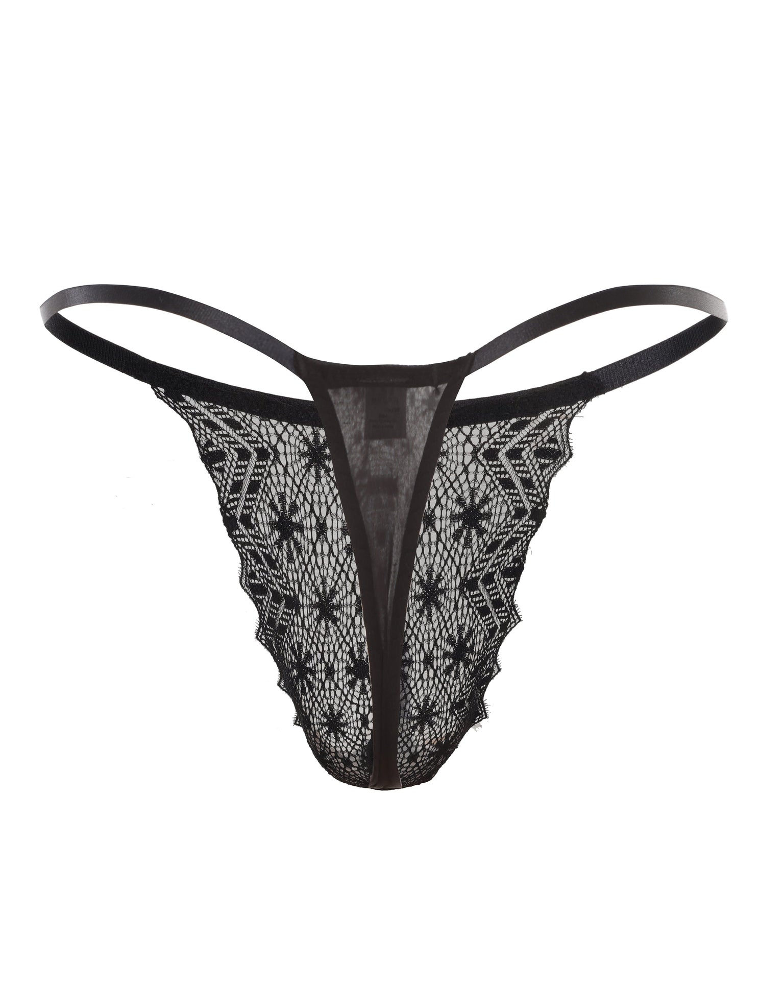 Delicate Strap Lace Thong, alternate product view 2