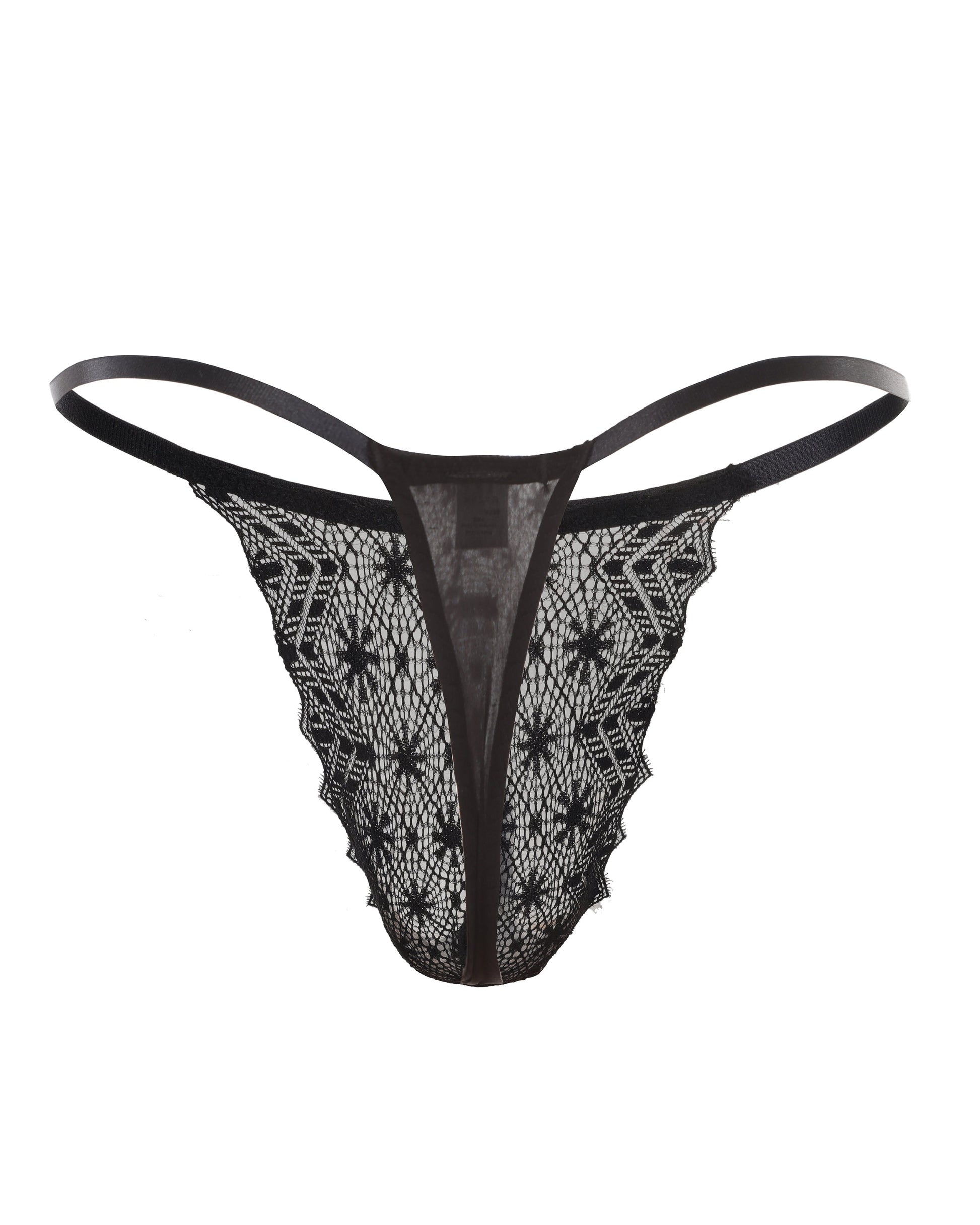 Delicate Strap Lace Thong, alternate product view 2