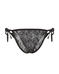 Lace-Up Sheer Brief, alternate product view 2