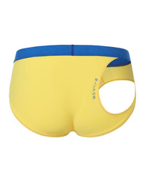 BSZN Peach Gummy Cutout Brief, alternate product view 6