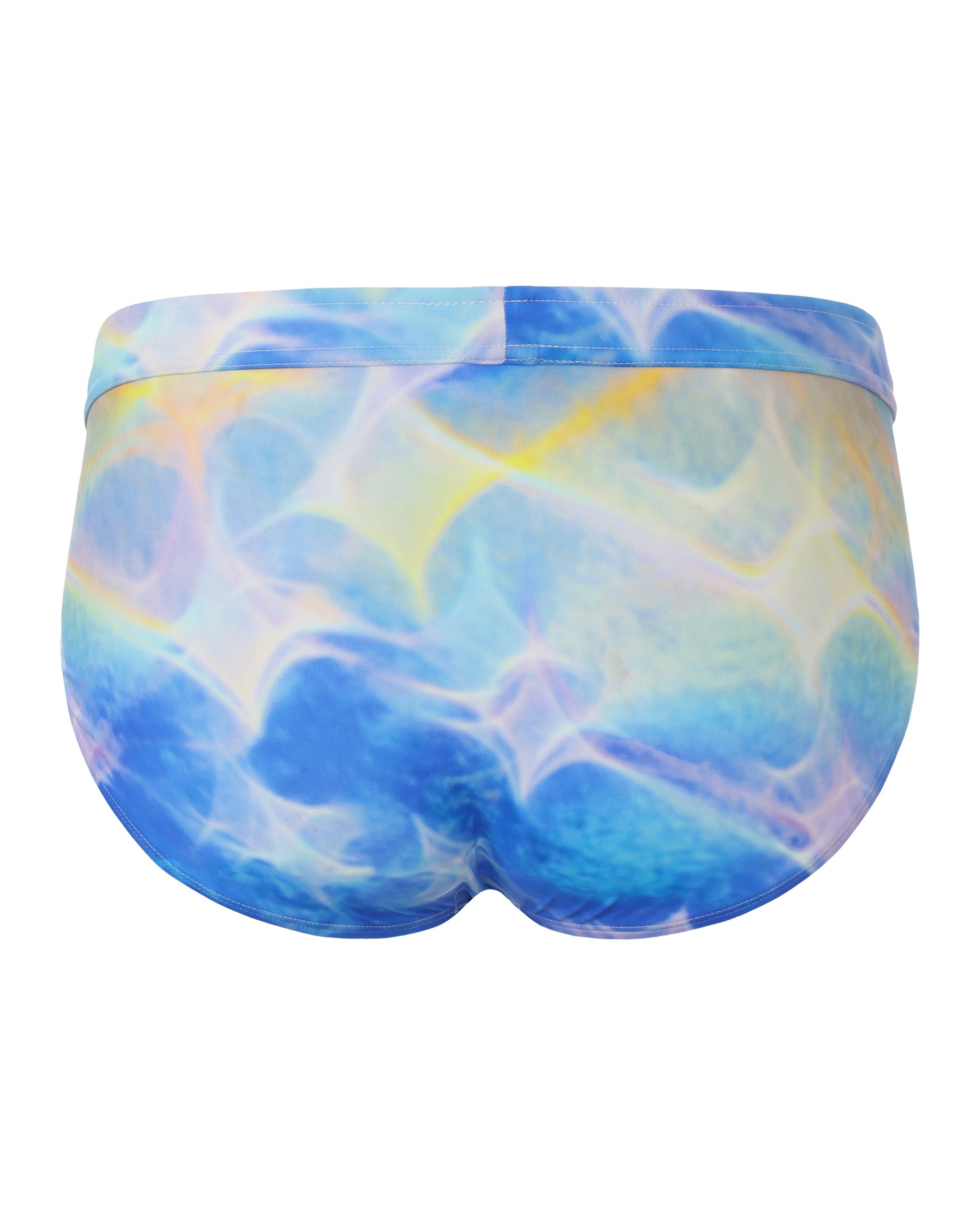 BSZN Neon Shadow Swim Brief, rear product view