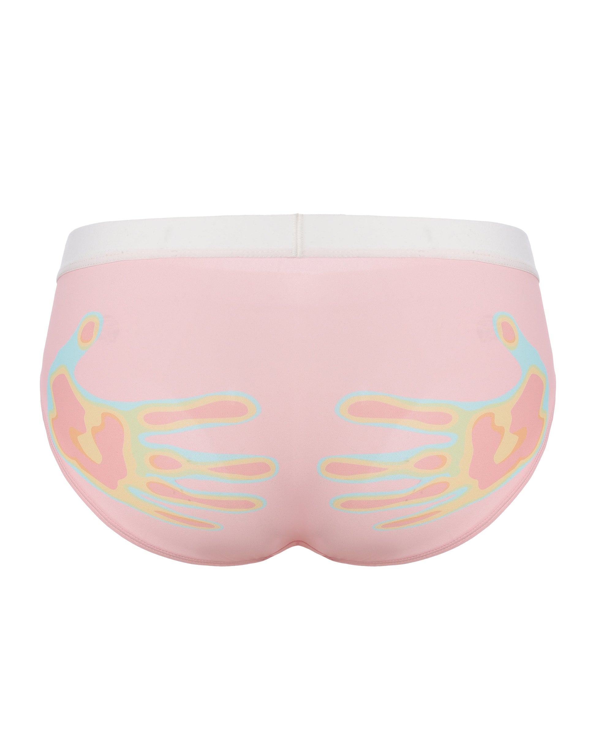 BSZN Rainbow Palm Graphic Brief, alternate product view 4