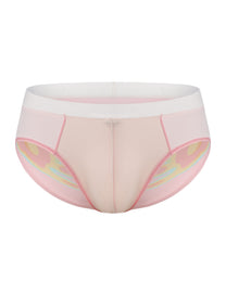 BSZN Rainbow Palm Graphic Brief, front product view