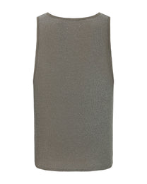 BSZN Metallic Shimmer Tank Top, rear product view