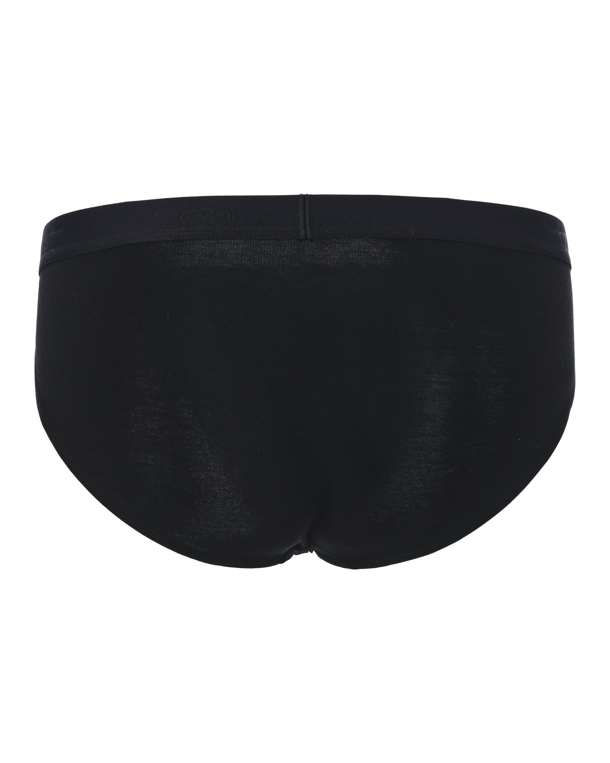 BSZN Thorn Print High-Cut Brief, in black, rear product view