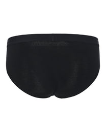 BSZN Thorn Print High-Cut Brief, in black, rear product view