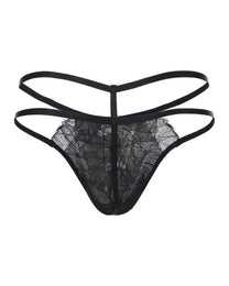 Ruffle Lace Double-Strap Thong - product view 10