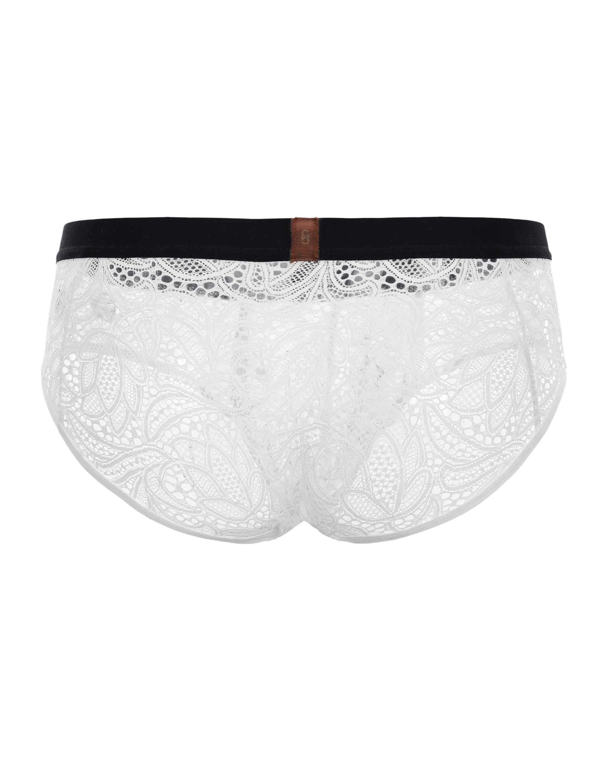 Spliced Lace Brief - product view 9