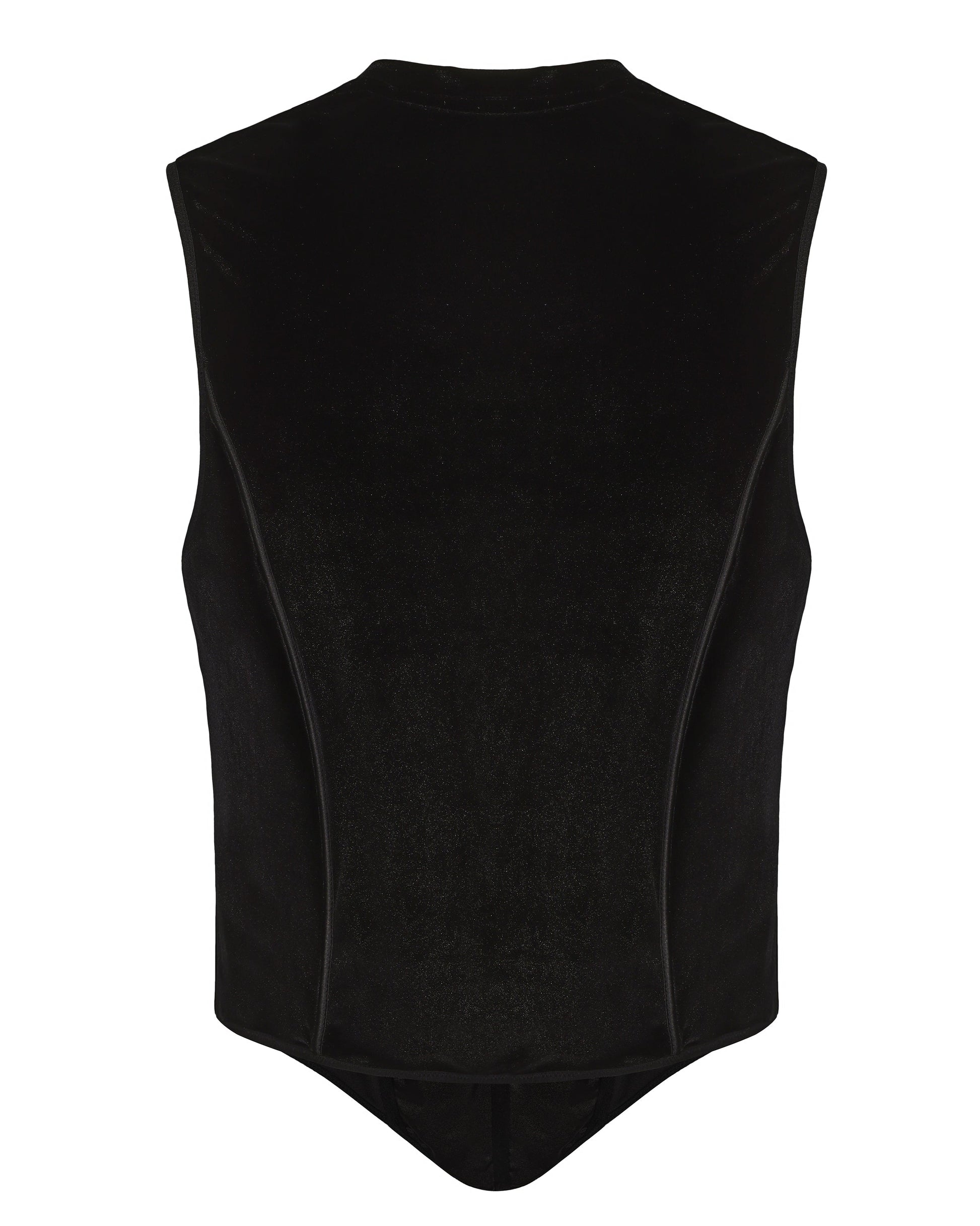 Velvet Fishbone Cutout Tank Top - product view 2