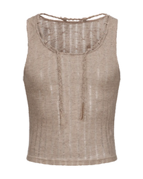 Sailor Log Tank with distressed open mesh