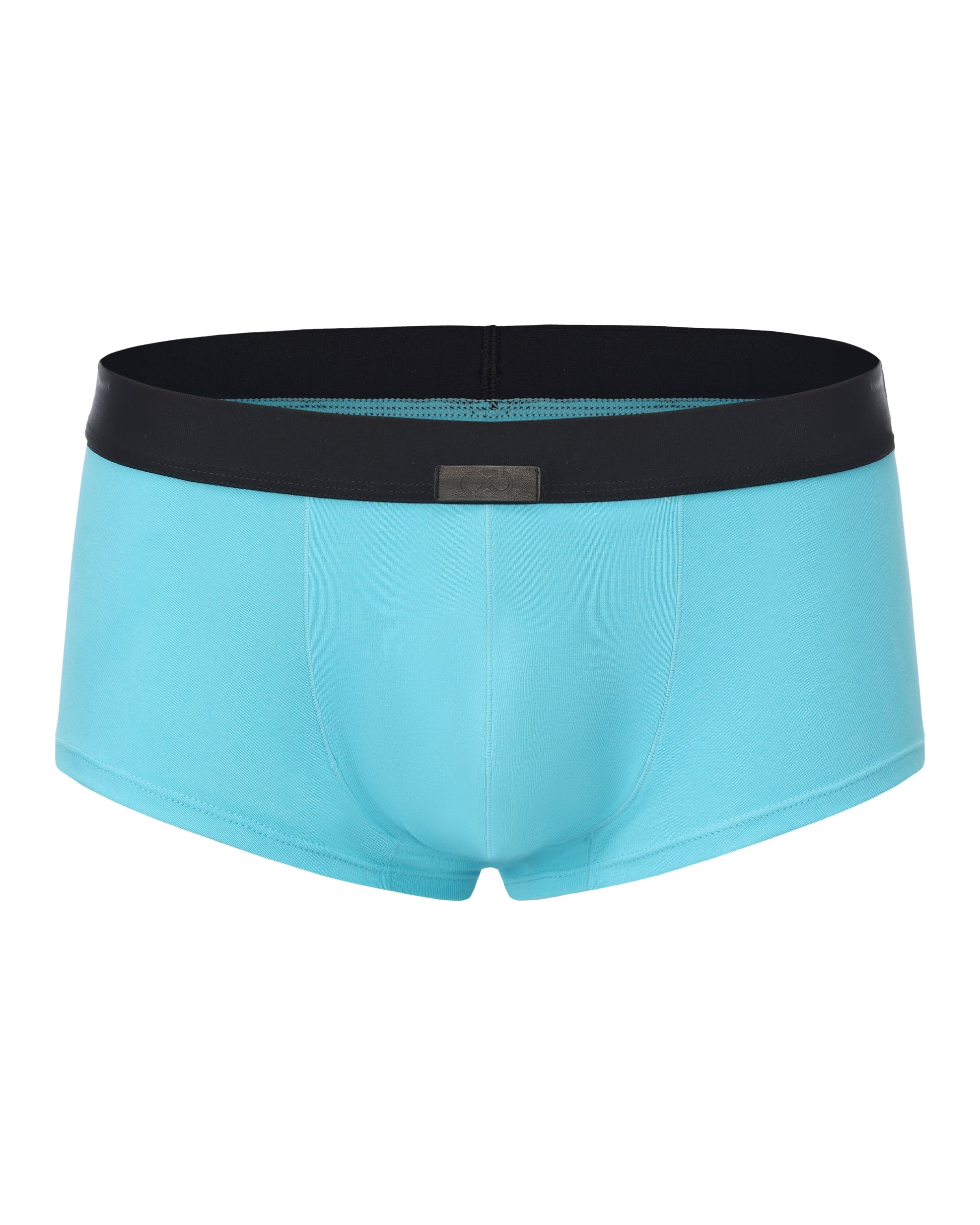 BSZN Second-Skin Low-Rise Trunk, in blue, front product view