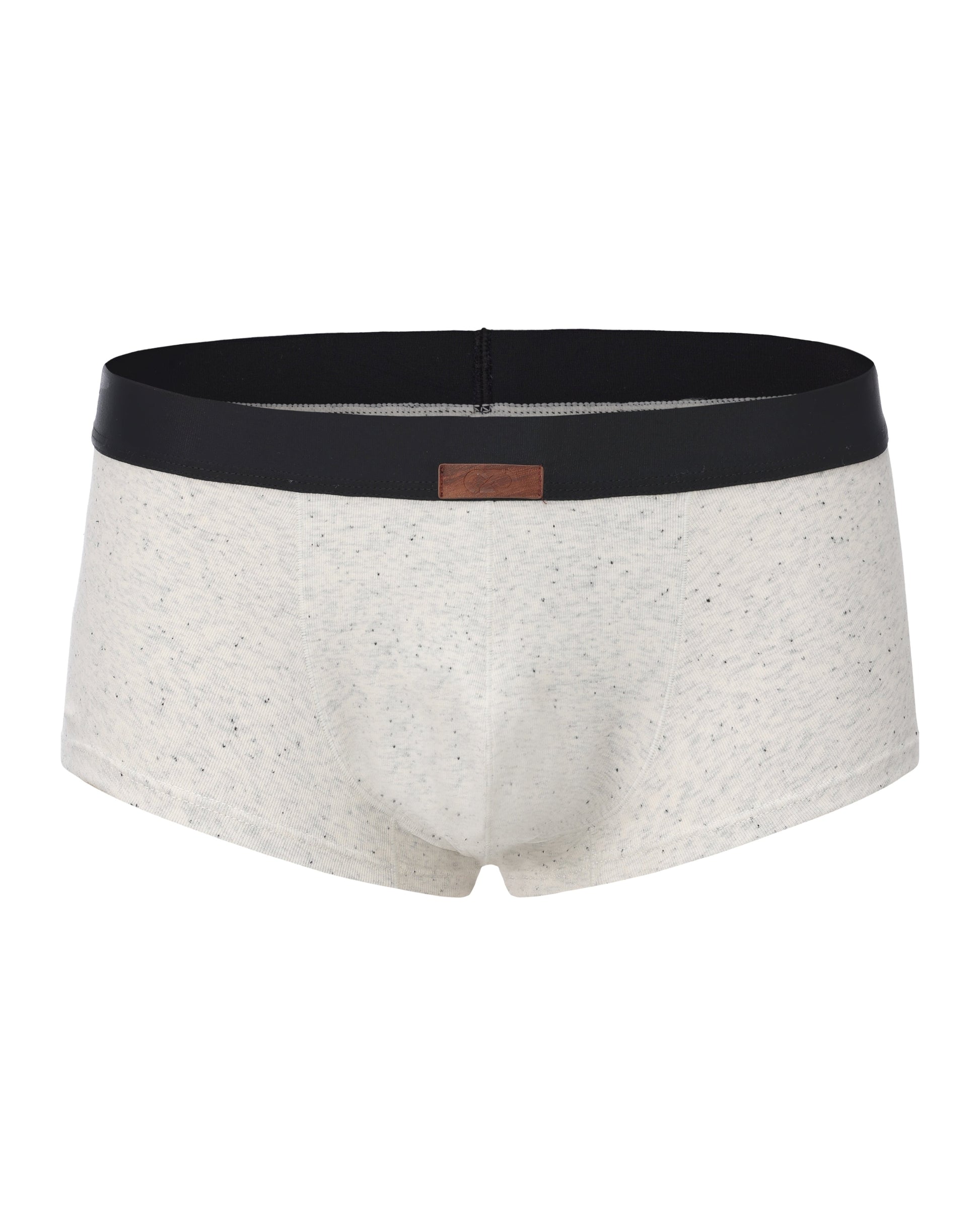 BSZN Second-Skin Low-Rise Trunk, in white, front product view