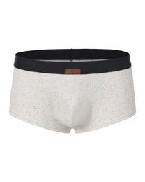 BSZN Second-Skin Low-Rise Trunk, in white, front product view