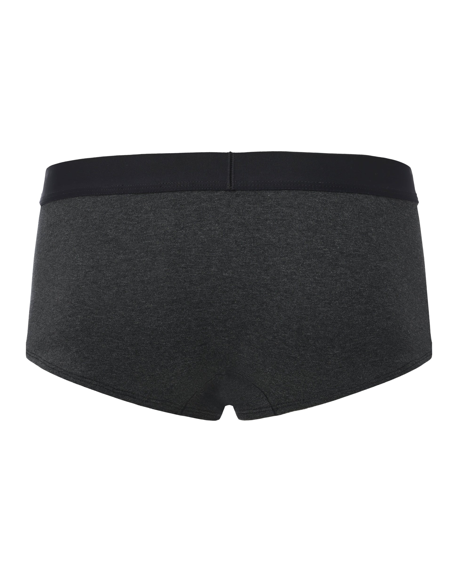 BSZN Second-Skin Low-Rise Trunk, in black, rear product view
