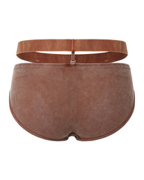 Washed Double-Waist Brief - product view 14