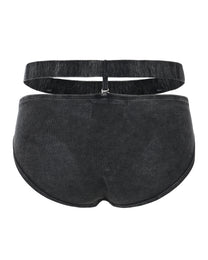 Washed Double-Waist Brief - product view 16