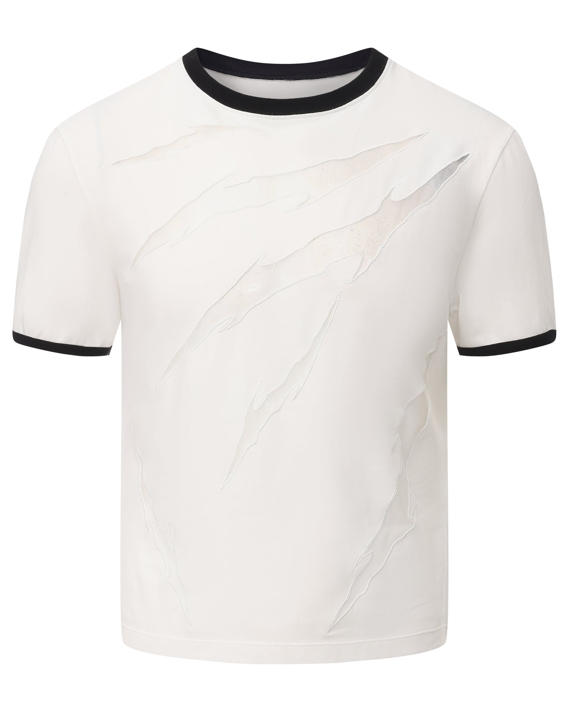 Claw Mark Distressed T-Shirt - product view 1