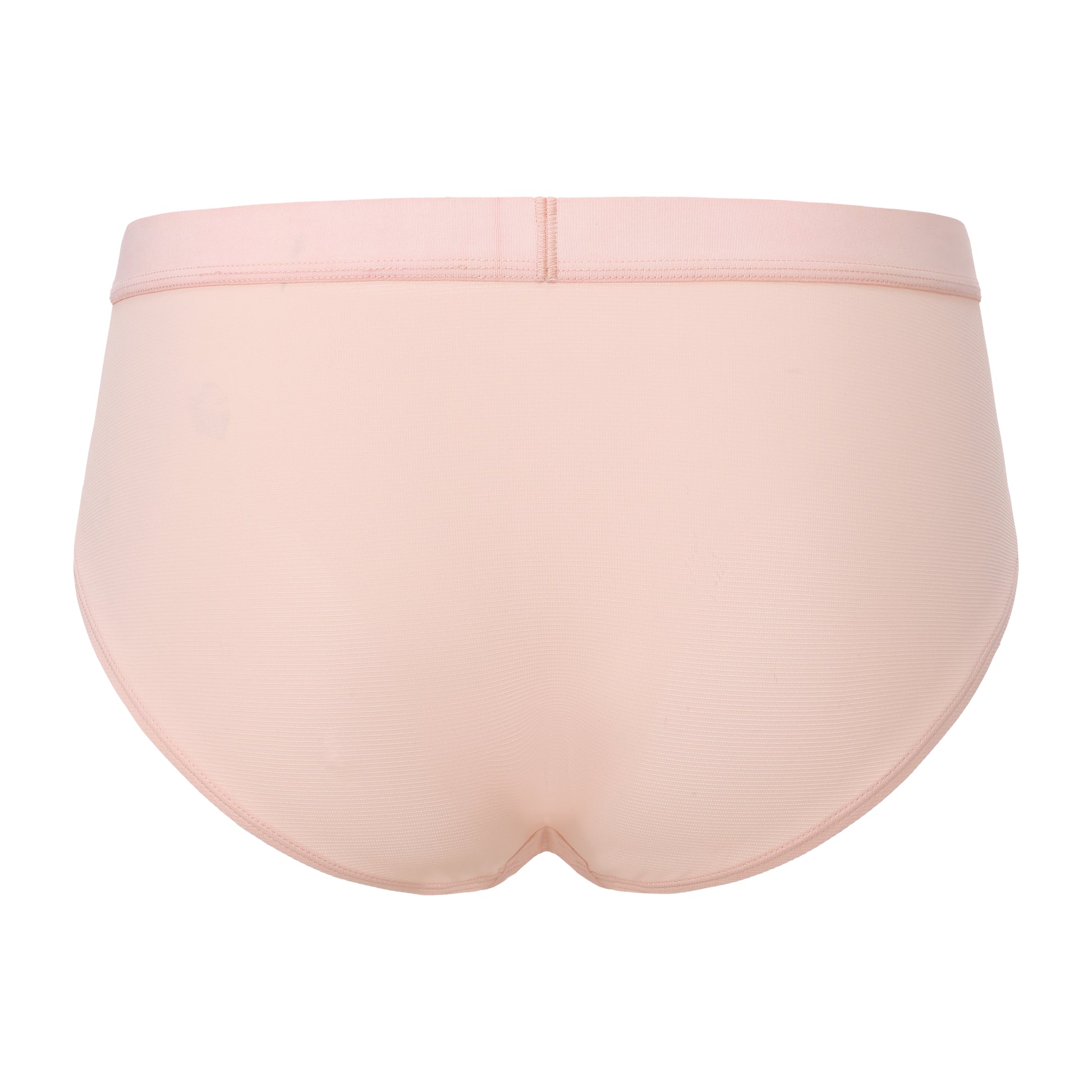 BSZN Wave Palette Micro-Rib Brief in pink, back product view