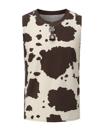 Cow Print Tank Top - product view 1